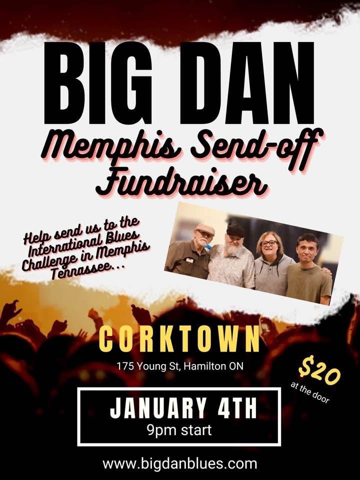 Big Dan Blues Band Fundraiser for Memphis 