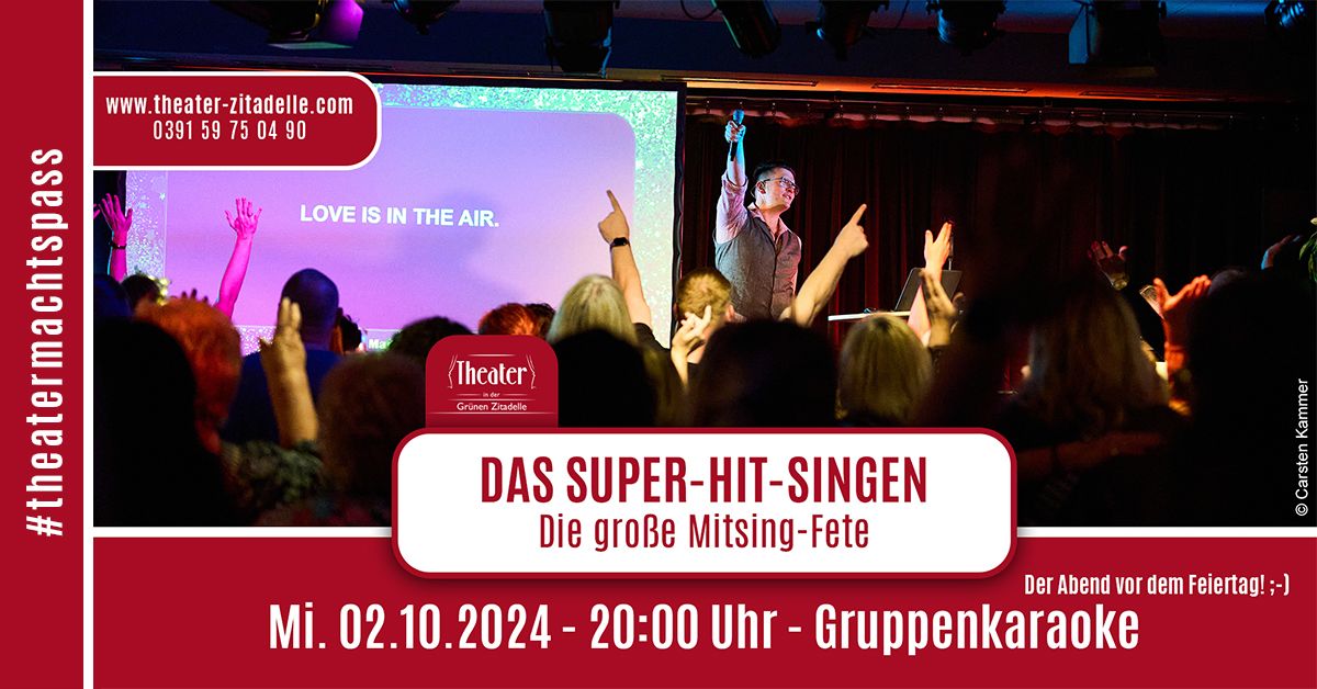  DAS MAGDEBURGER SUPER-HIT-SINGEN | Die gro\u00dfe Mitsing-Fete