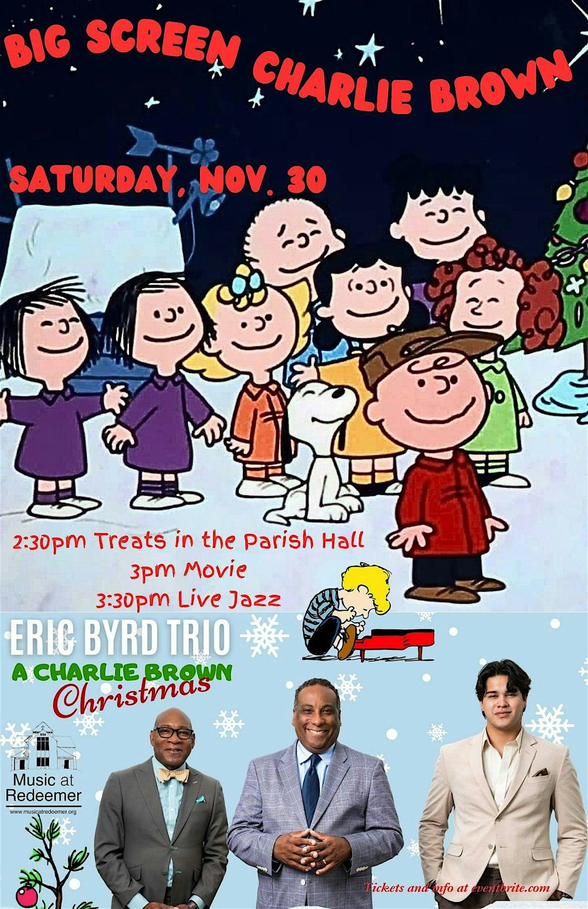 A Charlie Brown Christmas with the Eric Byrd Trio