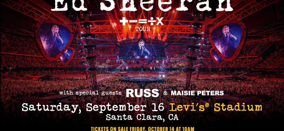 Ed Sheeran Santa Clara Tickets
