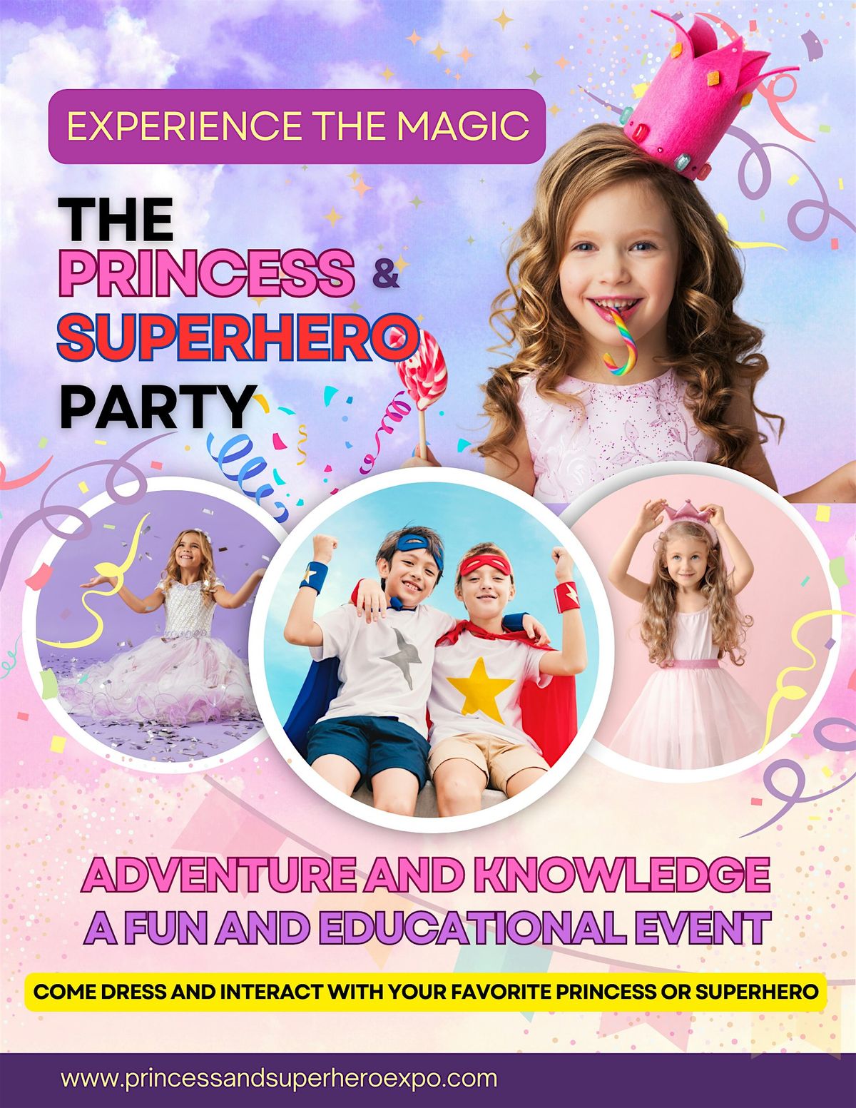 The Princess and Superhero Party