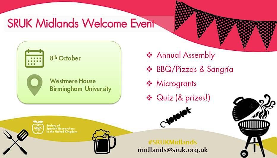 SRUK Midlands Welcome Event