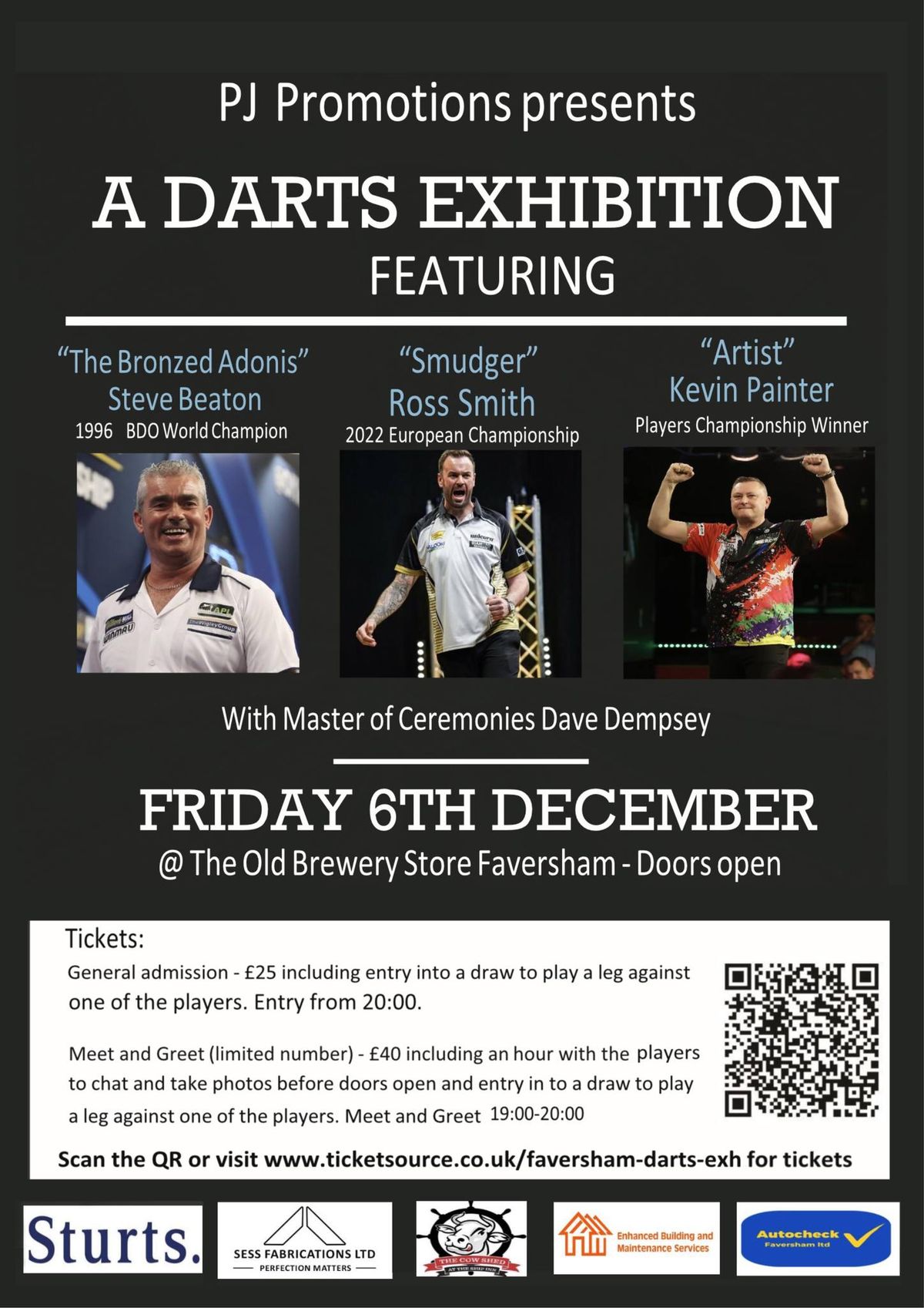 Faversham Darts Exhibition 