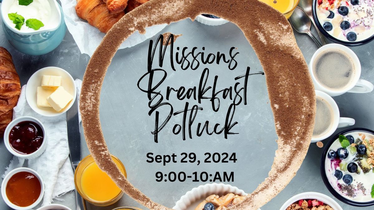 Missions Breakfast Potluck