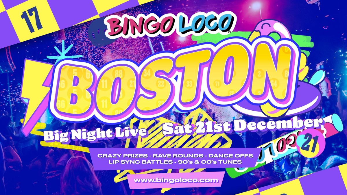 Bingo Loco at Big Night Live (21+)