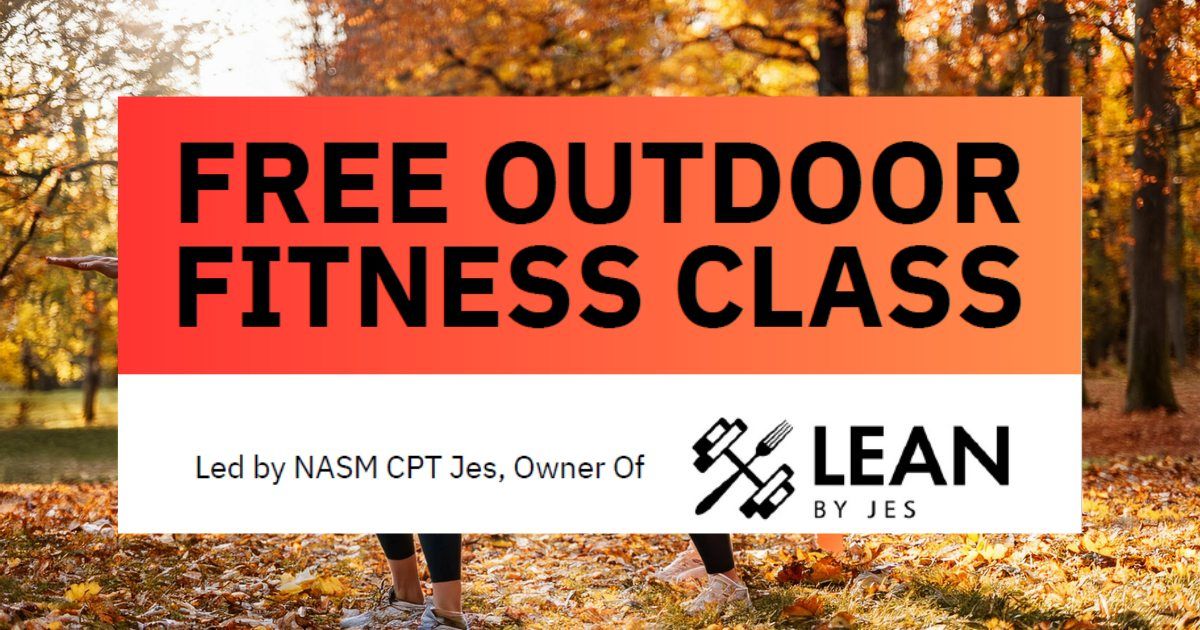 Free Outdoor Fitness Class (Buchanan Park)