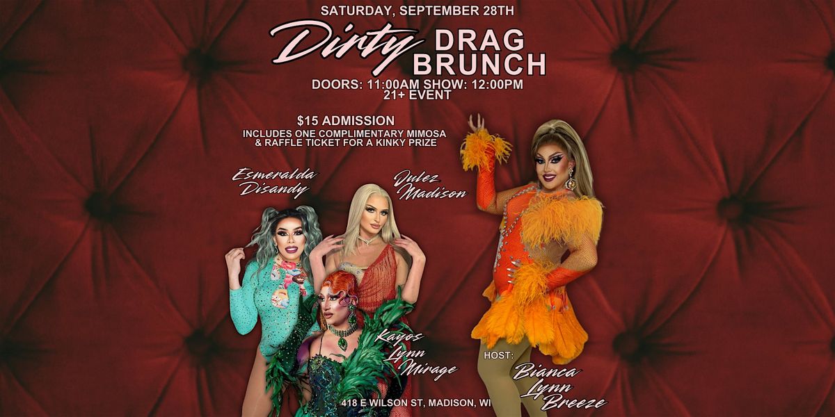 Dirty Drag Brunch at the Cardinal Bar