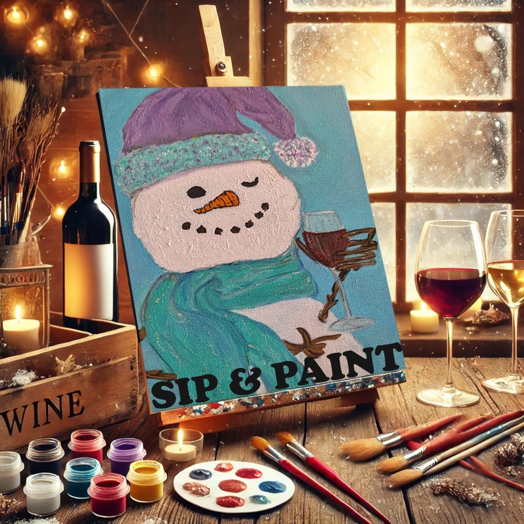 Sip & Paint: Snowman Edition!