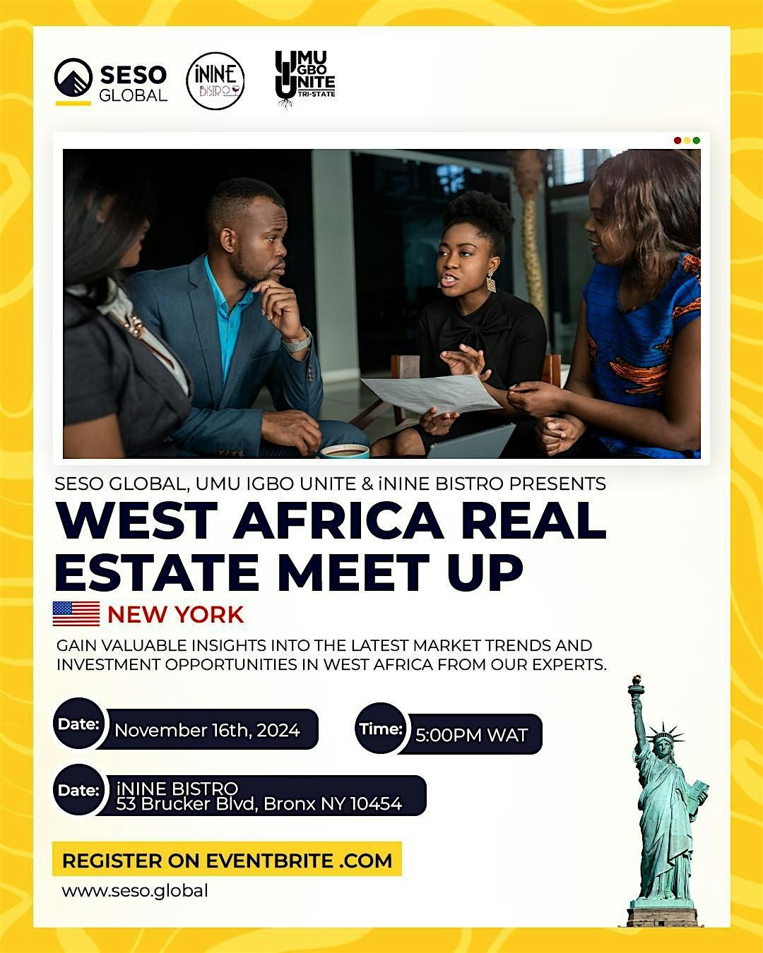 West Africa Real Estate Investment Meetup - New York