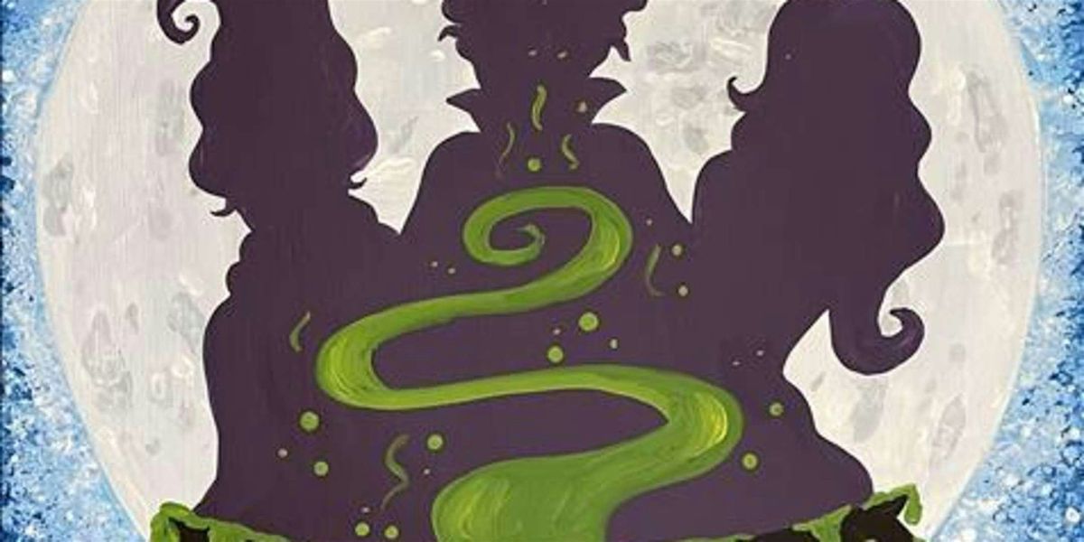 A Bunch of Hocus Pocus - Paint and Sip by Classpop!\u2122