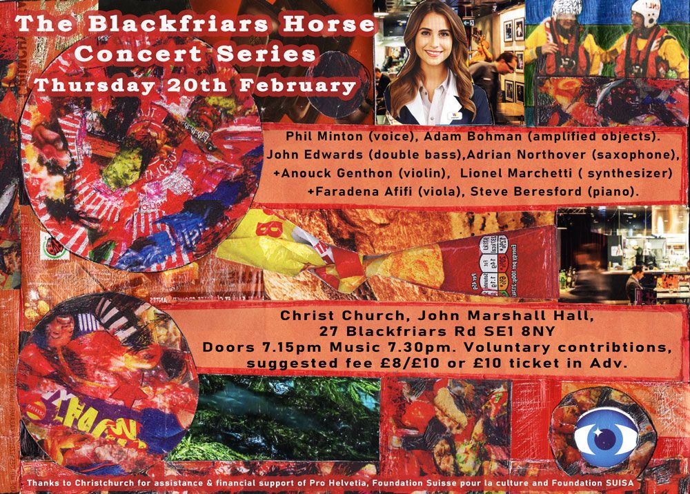 The Blackfriars Horse Thurs 20th February 2025