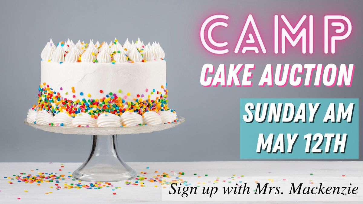 Mother's Day Cake Auction