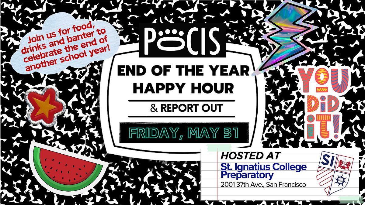 End of Year Happy Hour & The State of No Ca PoCIS