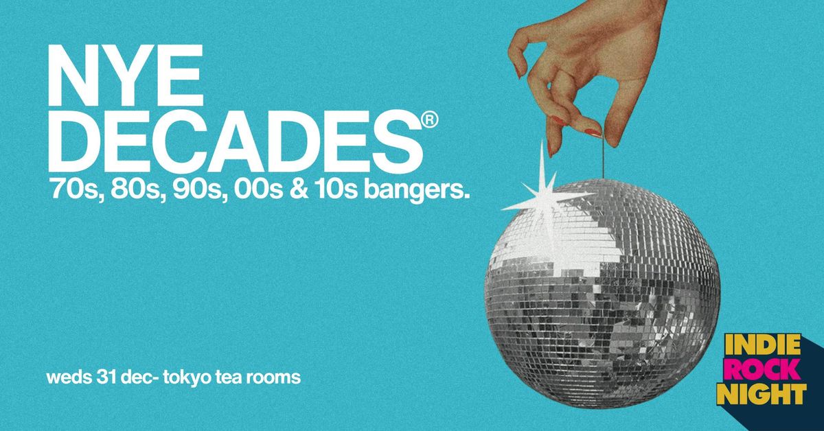 Indie Rock Night \u2219 NYE DECADES | Canterbury New Years Eve Party