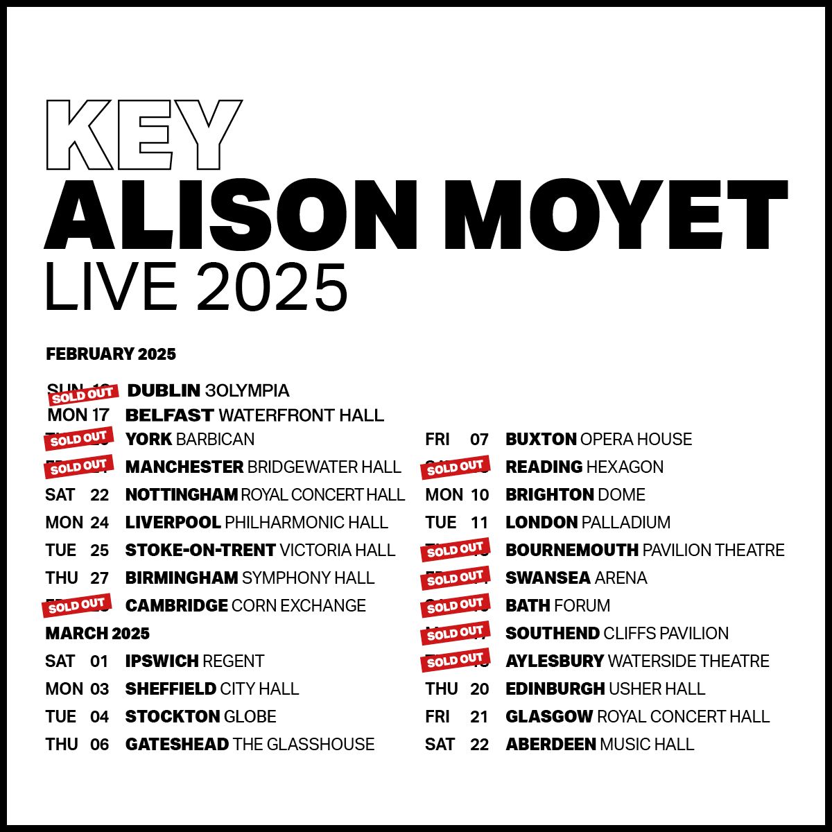 Alison Moyet Cambridge Tickets