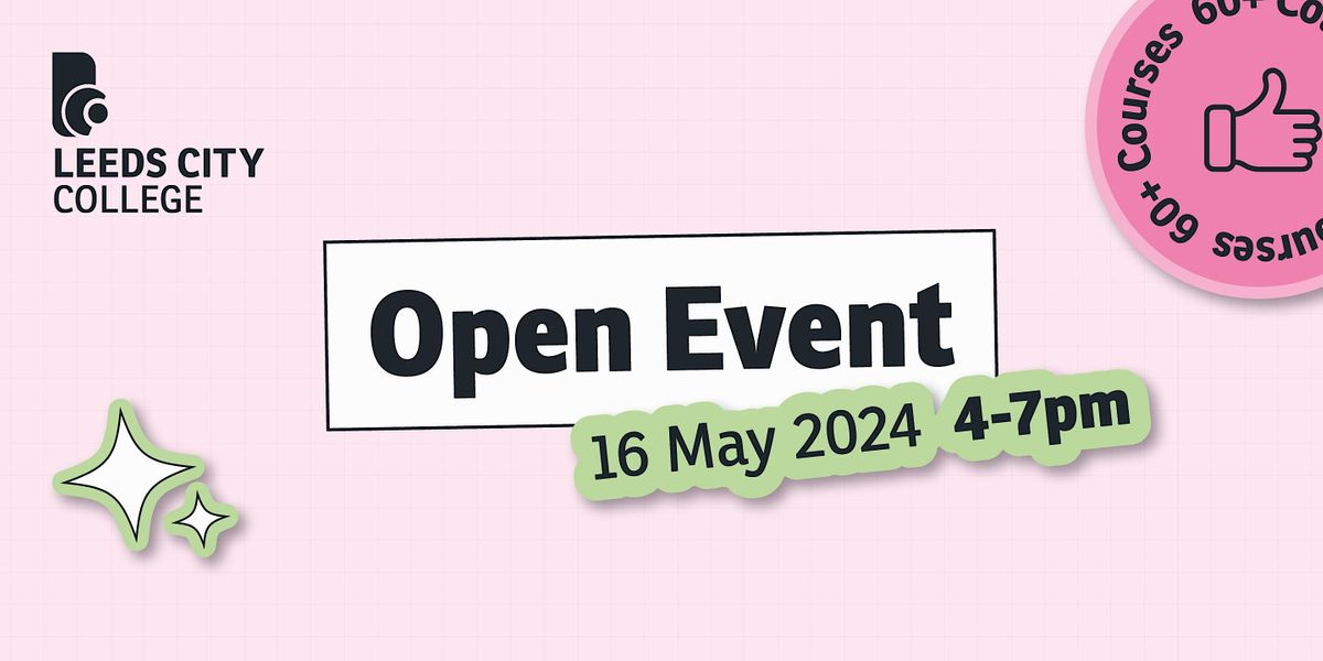 LCC Open Event 16th May
