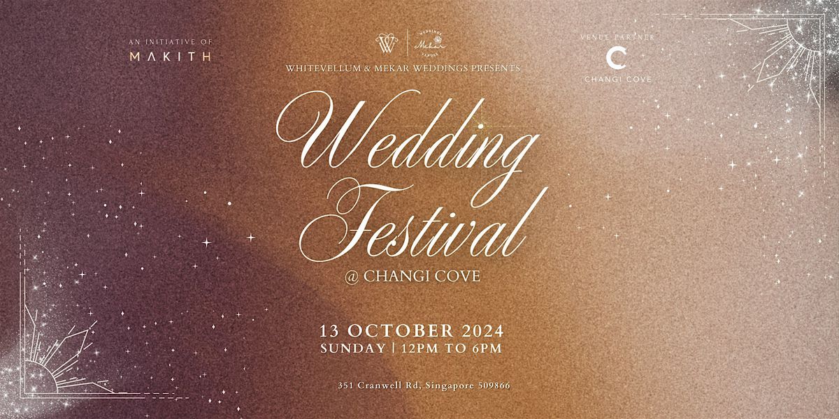 Wedding Festival @ Changi Cove