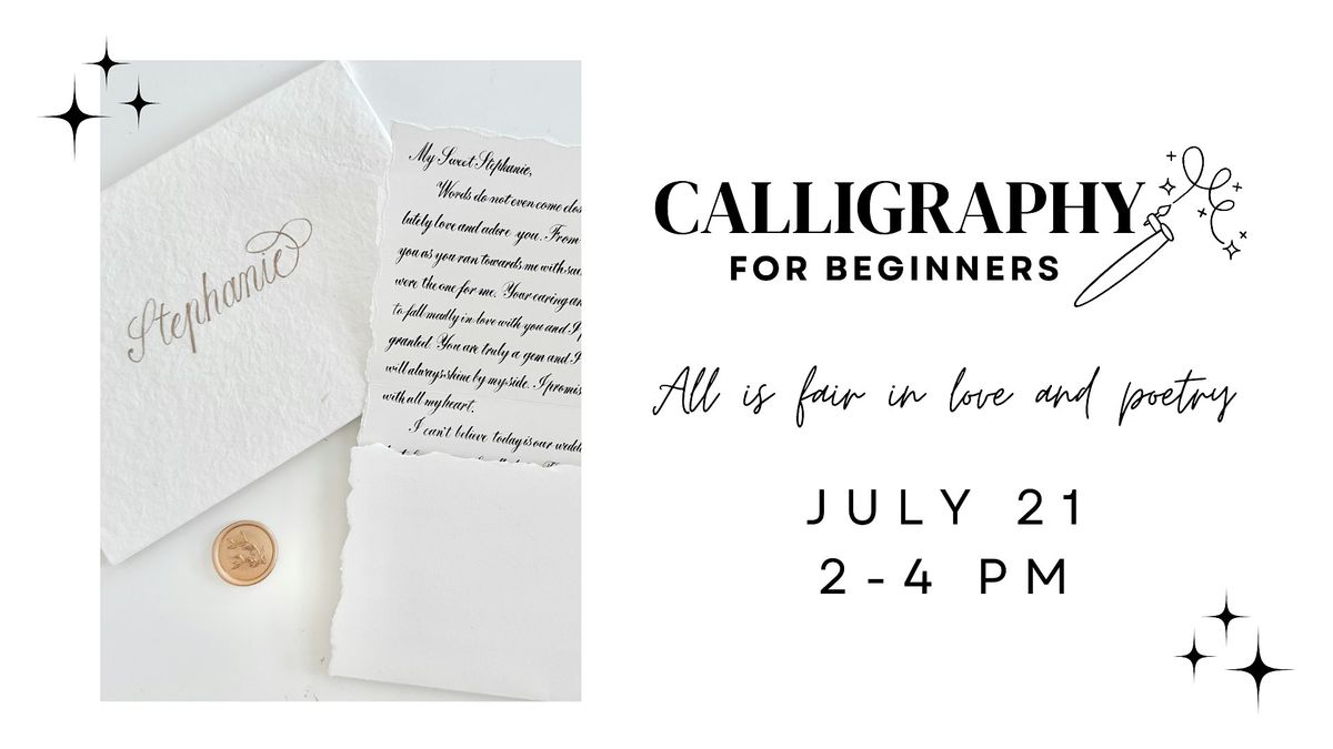 Introduction to Calligraphy - Taylor Swift Themed