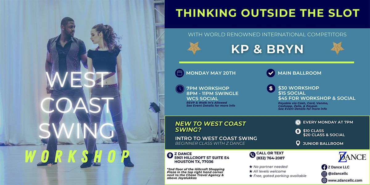 KP & Bryn Intermediate West Coast Swing Workshop