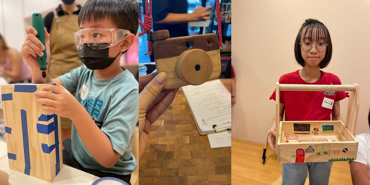 Family Woodworking for Age 3-6 (Jun-Oct)