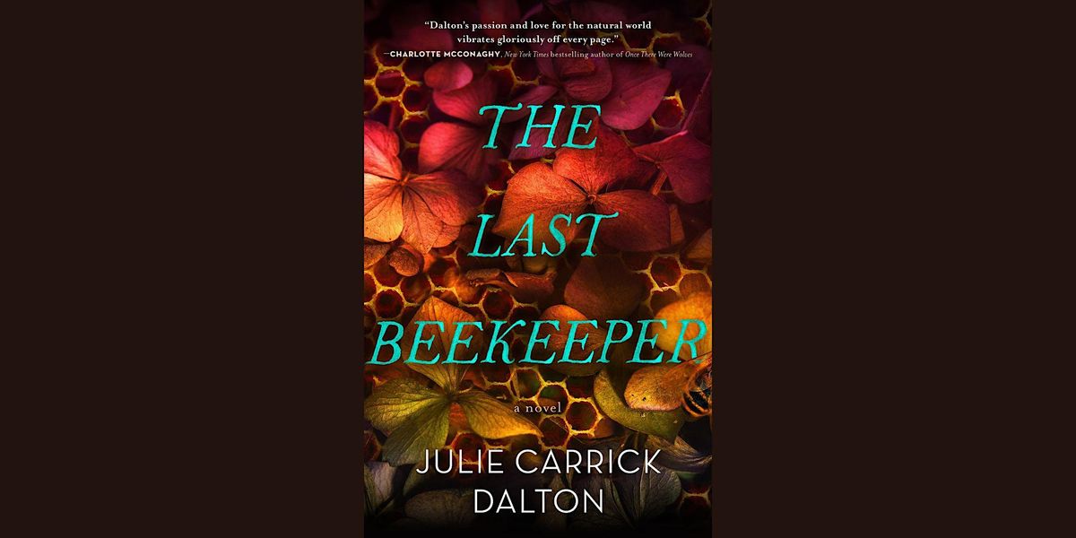 Julie Carrick Dalton is here at UBS with her new book The Last Beekeeper!