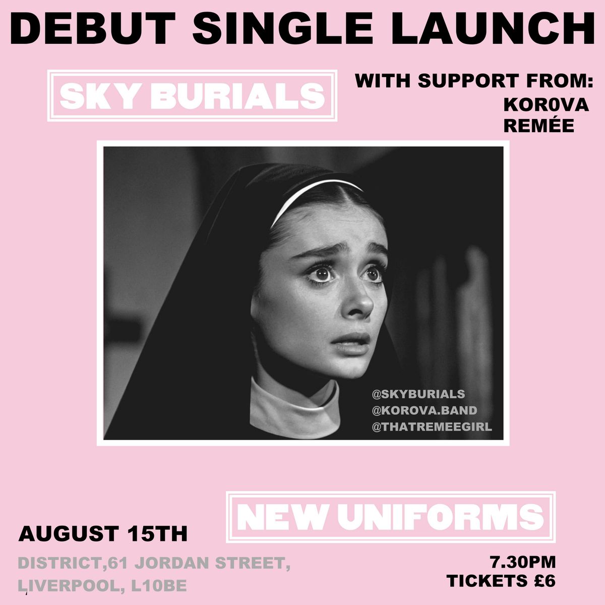 Sky Burials Single Launch (Liverpool)