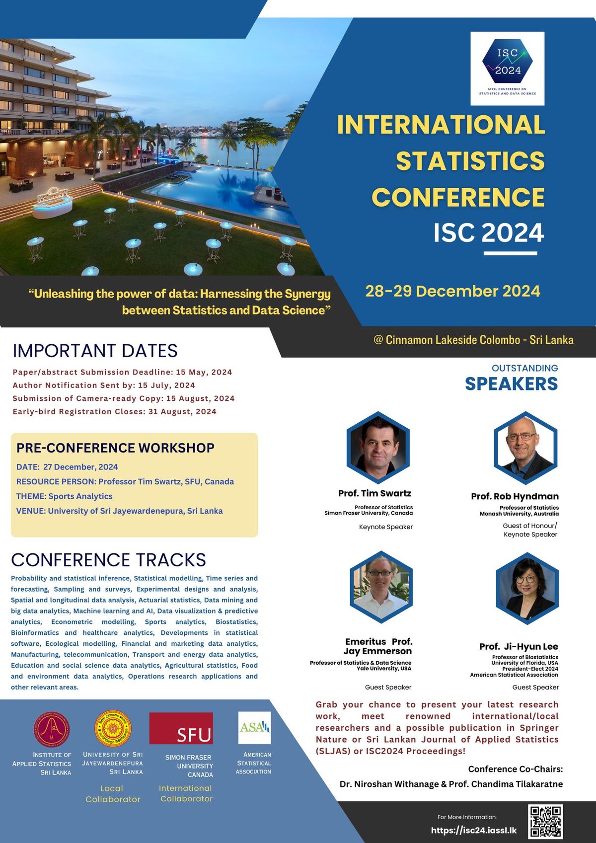 ISC 2024 - International Statistics Conference