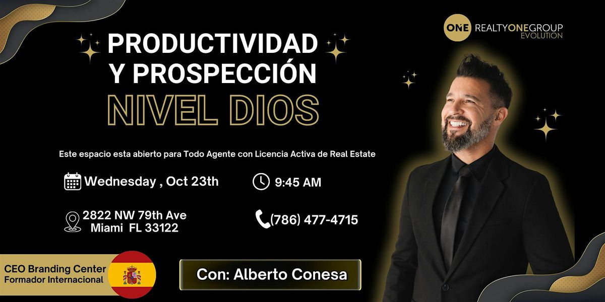 Productividad y Prospecci\u00f3n Nivel Dios