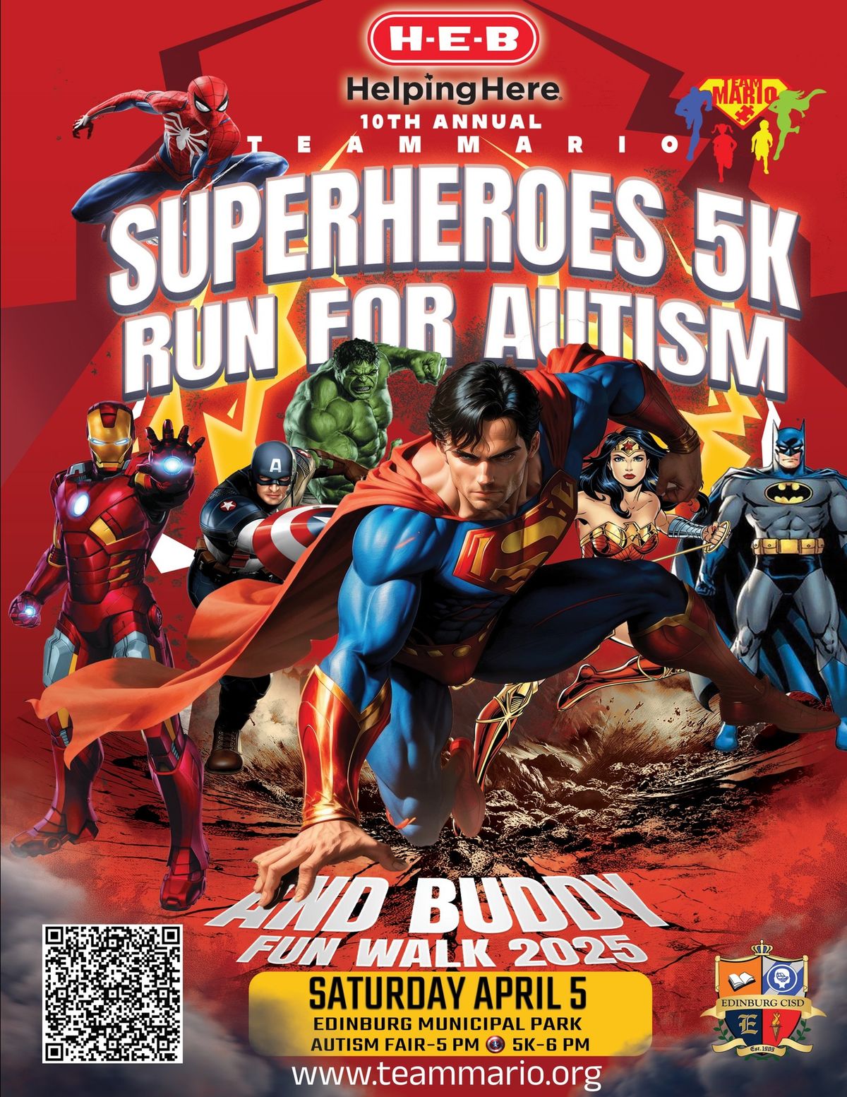 Superheroes 5K Run for Autism & Buddy Fun Walk