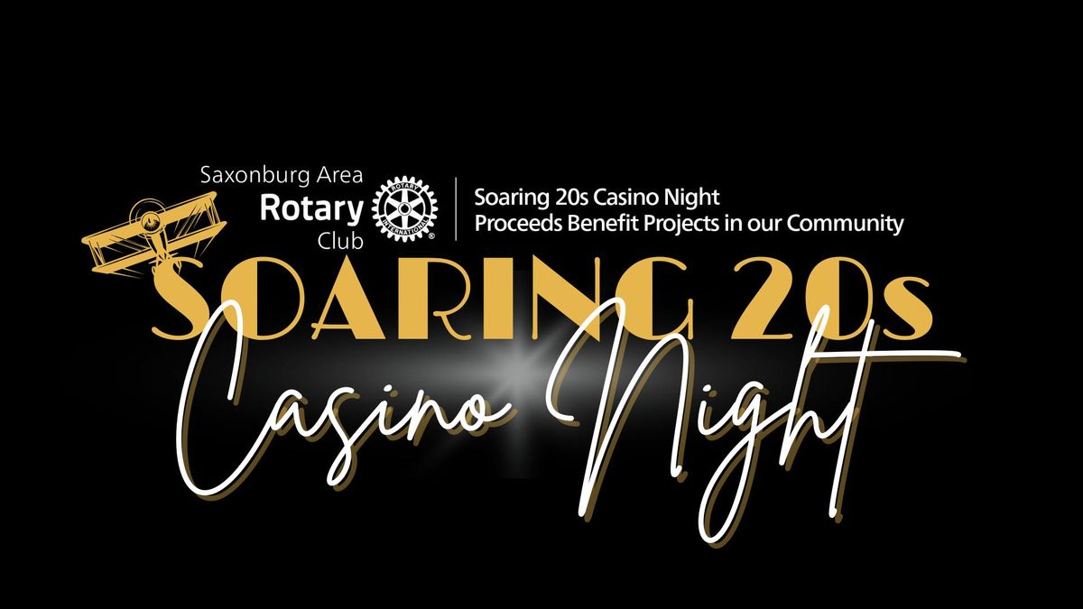 Saxonburg Area Rotary Club's Soaring 20s Casino Night