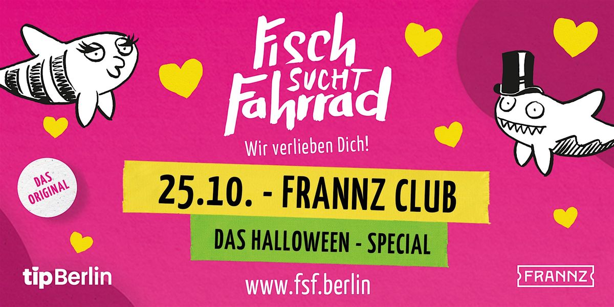 Fisch sucht Fahrrad Berlin | Halloween-Special | 25.10.24