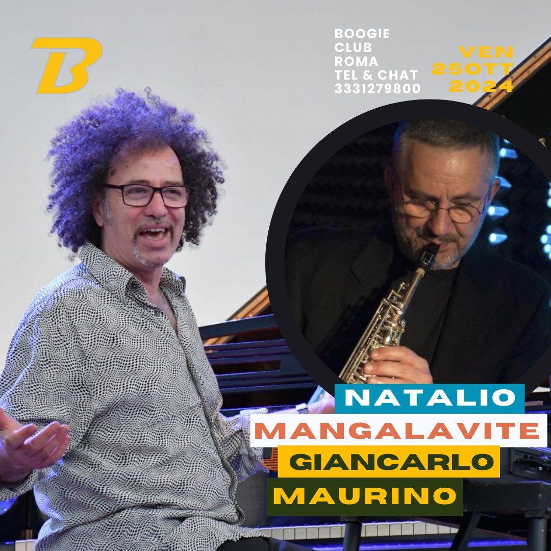 Natalio Mangalavite & Giancarlo Maurino DUO | Boogie Club 