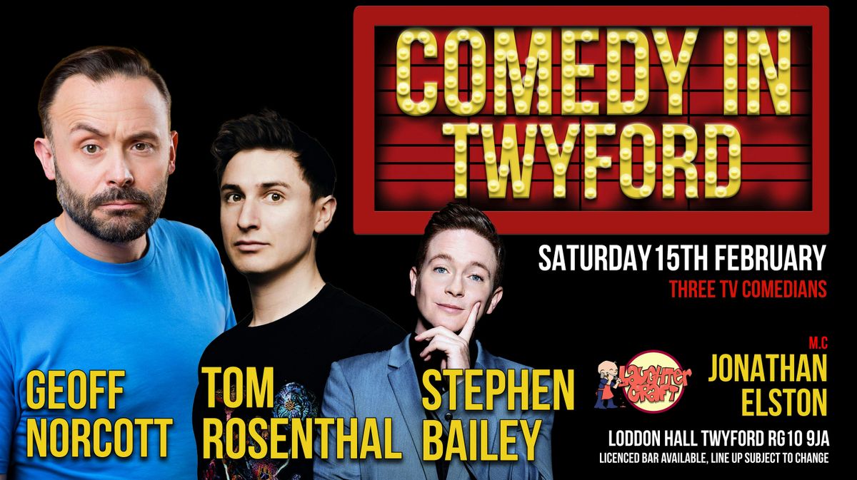 February's Comedy in Twyford