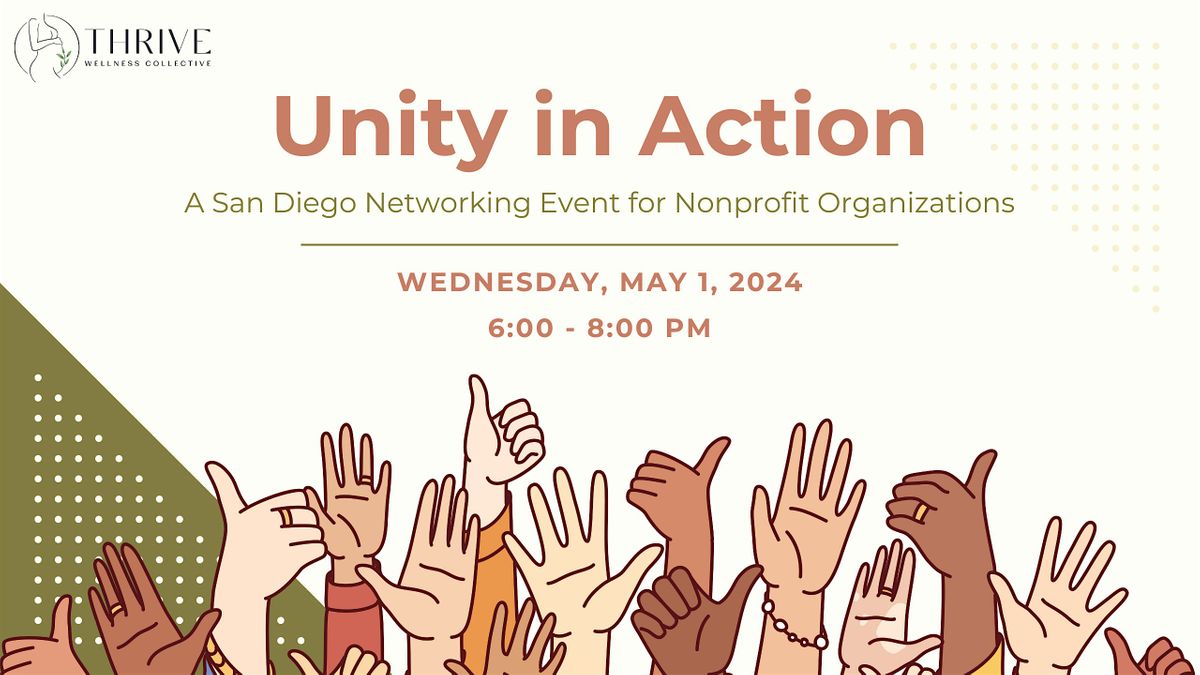 Unity in Action: A San Diego Networking Event for Non-profit Organizations