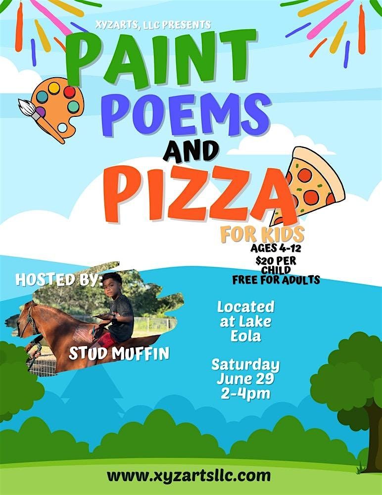 Paint, Poems, and Pizza