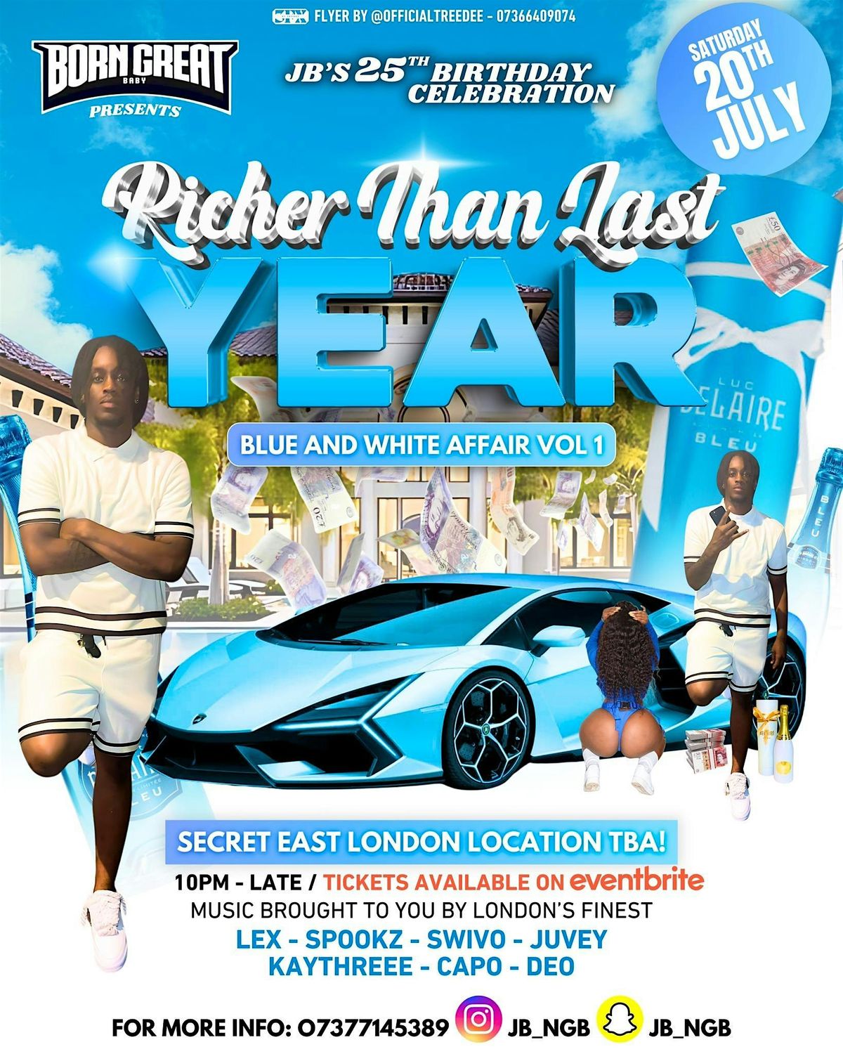 Richer Than Last Year - Blue & White Affair Vol 1