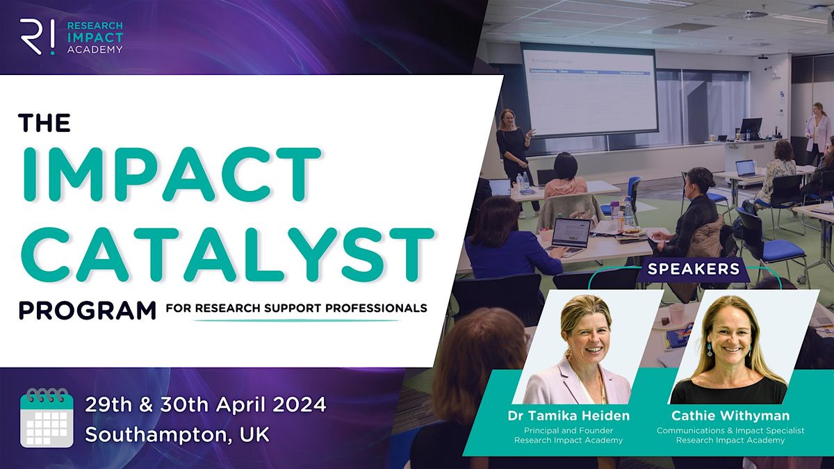 The Impact Catalyst Program For Research Support Professionals
