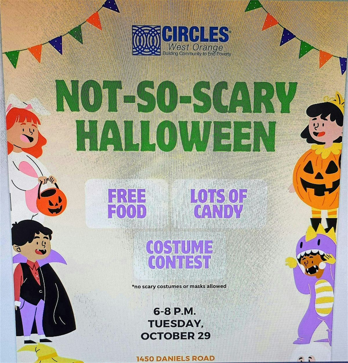 Circles Not-So Scary Halloween