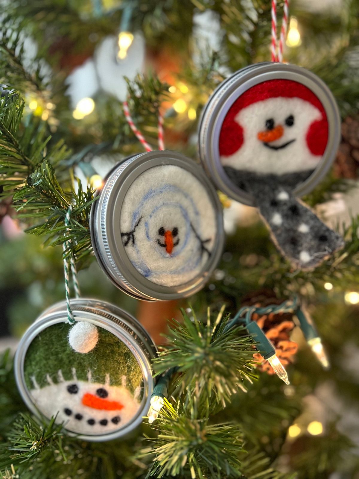 Snowman Ornaments $30