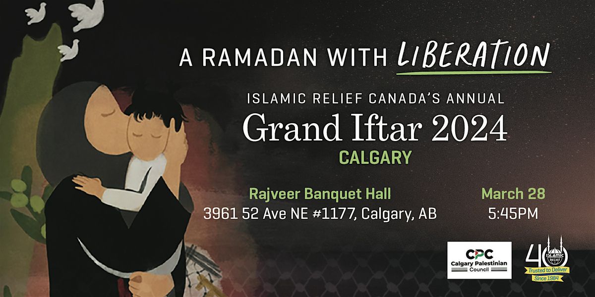 Grand Iftar with Imam Siraj Wahhaj  \u2022 Calgary|2024