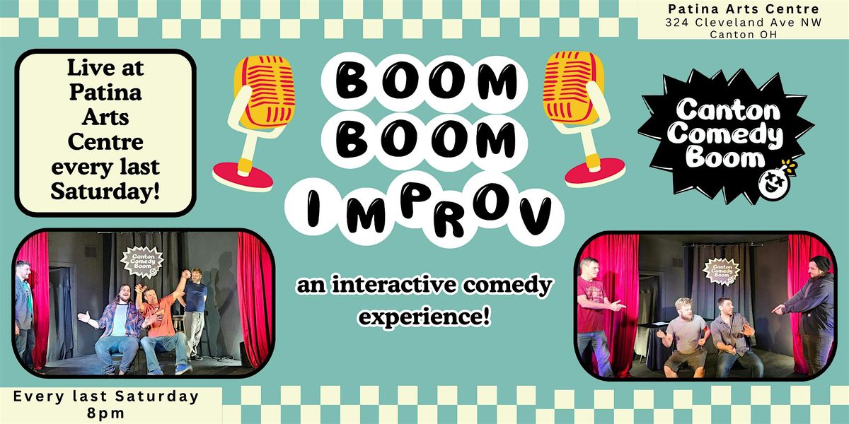 Canton Comedy Boom Presents: Boom Boom Improv Night!