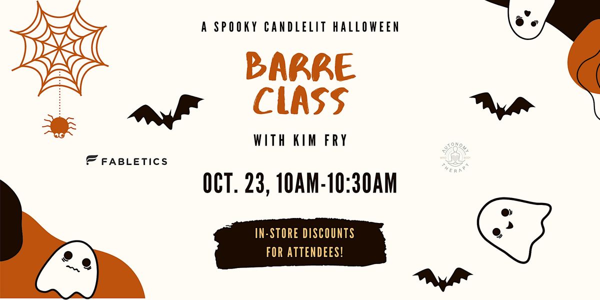 FREE Candlelit Barre Class with Kim Fry