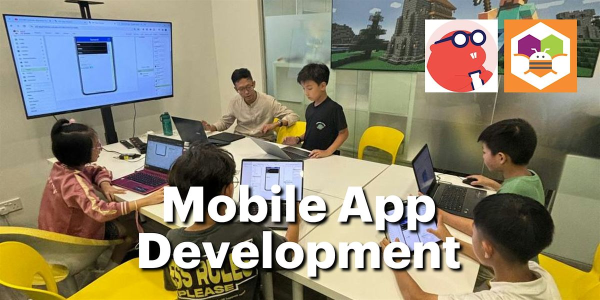 Mobile App Development Camp for Ages 9 to 15