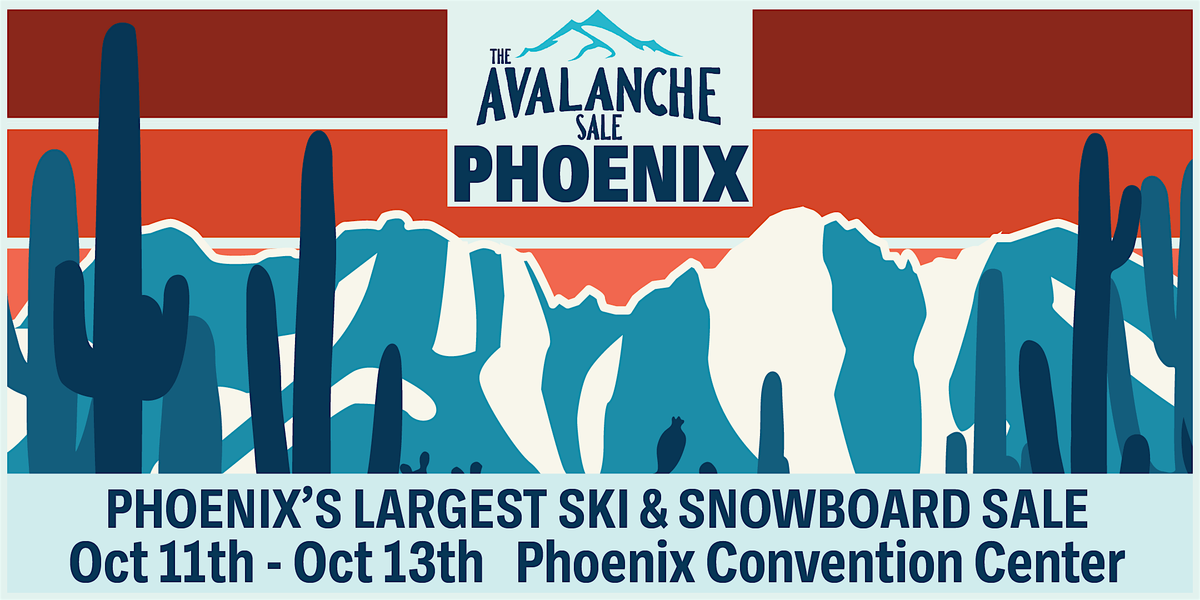 2024 The Avalanche Sale Phoenix, AZ, Ski & Snowboard Event, Oct. 11-13