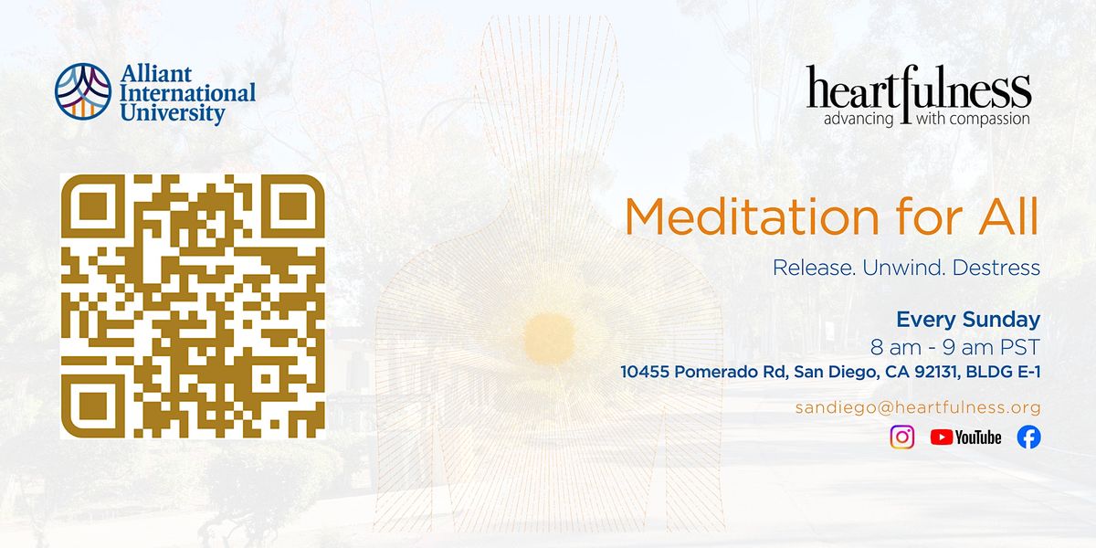 Heartful Sundays: Free Meditation Sessions at Alliant University Campus