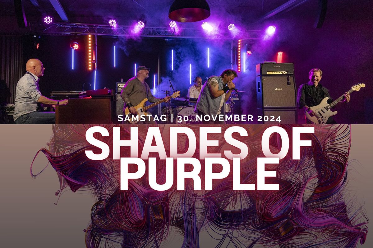 SHADES OF PURPLE im Grizzly Pub