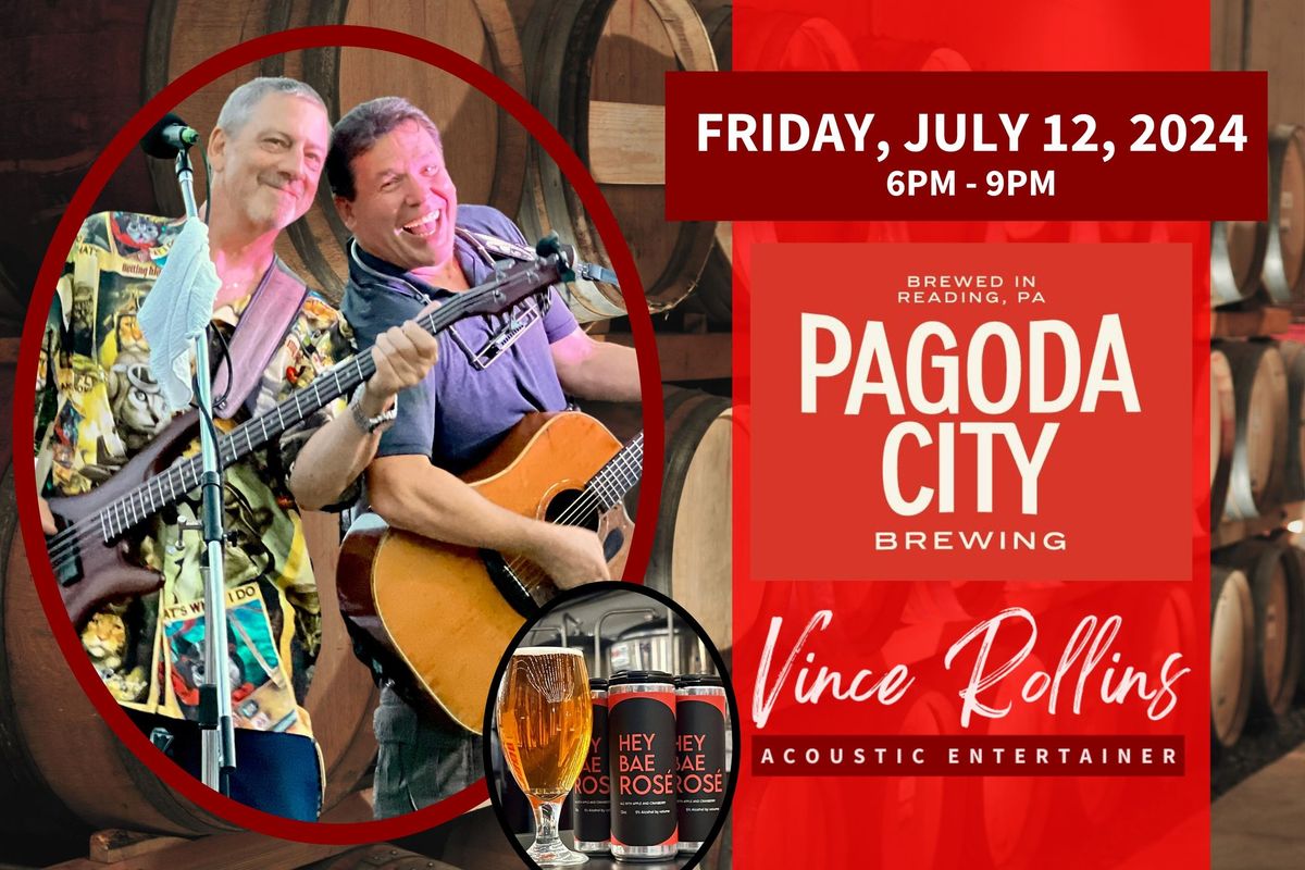 Vince Rollins Duo at Pagoda City Brewing