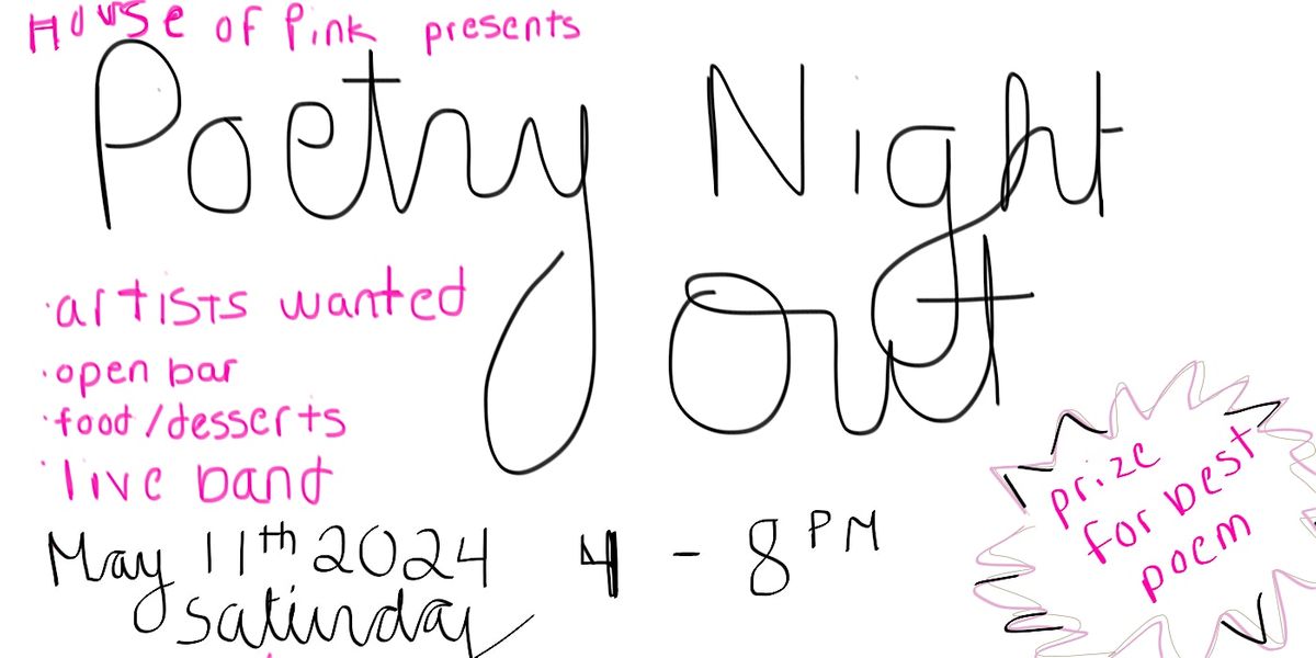 1st Annual Pink Poetry Party \u2728