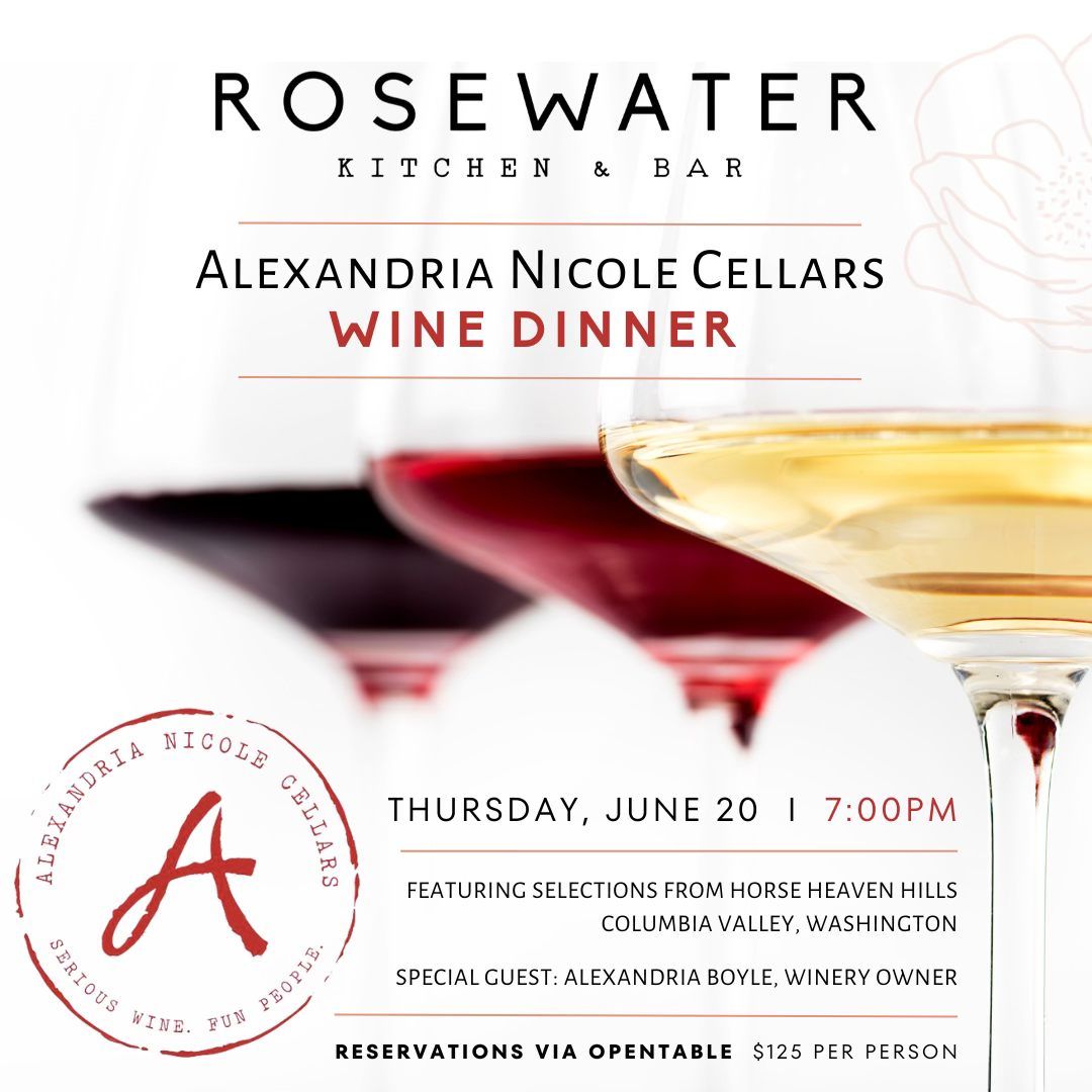 Alexandria Nicole Cellars Wine Dinner