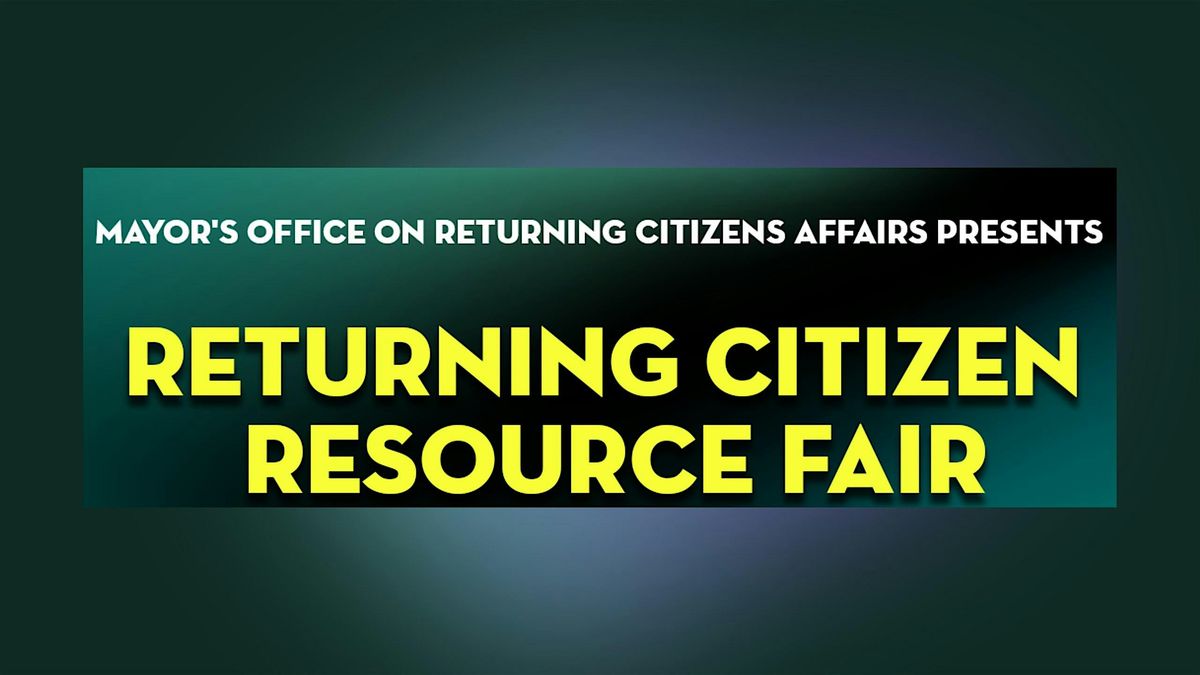 MORCA: Returning Citizens Resource Fair